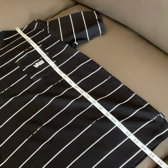 Vans Woman’s stripped tee black/white - Picture 4 of 5
